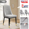 🔥 Faux Leather Upholstered Dining Chairs Set of 2 Thick Seat High Back Chair UK