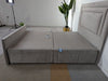 DFS Epoque Mink Velvet King Size 4 Drawer Continental Storage Bedframe RRP £1349