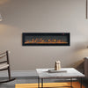 Electric 40" Insert Wall Mounted LED Fireplace Wall Inset Into Fire Freestand UK