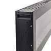 LED Fireplace Media Wall Fire Wall Mounted / Standing Feet Electric Heater 40in