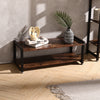 Wood Vintage Shoe Rack Storage Shoe Window Bench Seat With Shelves Shoes Cabinet