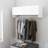 Wardrobe White 100x32.5x35 cm Engineered Wood vidaXL