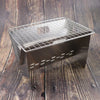Camping Wood Burning Portable Folding Stainless Steel W5K8