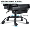 Massage Office Chair Gaming Computer Desk Swivel Recliner Chair Leather Footrest
