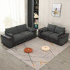 Panana Sofa Suite Set 3 2 or Corner Chaise in Dark Grey Or Light Grey