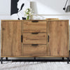 Sideboard Cabinet Chest of Drawers with Adjustable Shelf for Living Room Kitchen