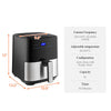 Digital Air Fryer 5L 1450W Power Oven LCD Non-stick Oil Free Low Fat Food Frying