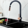 Kitchen Sink Mixer Taps Pull Down Sprayer Mono Single Level 360° Swivel Faucet