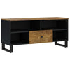CIADAZ TV Cabinet 100x33x46 Solid Wood &Engineered Wood, Tv Unit, Tv Stand Y0B0
