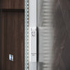 Bathroom LED Mirror with Shaver Socket Bluetooth Speaker Demister Touch 500x700