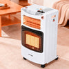 Portable Butane Space Cabinet Mobile Heater Home Fire Gas Heating Stove Outdoor