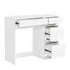 Single Pine Wood Loft Bed Frame High Sleeper Bunk Bed Cabin Bed with Study Desk