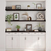 Gecheer Shelf wall shelves Wall Mounted Storage Units Shelving Display Kit Q3L7