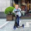 Kids Kick Scooter Foldable Ride On Height Adjustable LED Light-Up Scooter
