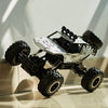 Remote Control Silver Monster Truck Big Wheel RC Cars Electric Car 4WD Kid Toy