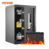 62L Digital Safe Box Steel Security Home Office 2.2 Cubic Feet Cash Gold