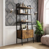 Ladder Shelf Bookshelf 4-Tier Shelving Plant Stand Cabinet Storage Cupboard Rack