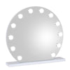 Hollywood Makeup Mirror Large Vanity Light Mirror with Dimmable LED Bulbs Round