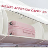 20” Carry-on Luggage Hardside Luggage Airline Approved Lightweight Luggage Pink