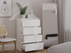 MODERN CHEST OF 4 DRAWERS - MATT FINISH FAST DELIVERY UK MADE