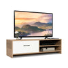 TV Stand for TVs up to 55 Inches Wooden TV Console Table Entertainment Center