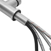 Kitchen Sink Taps Pull Out Spray Single Lever Faucets Mono Mixer Stainless Steel