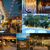 HEAVY DUTY FESTOON E27 IP65 WATERPROOF LED OUTDOOR GARDEN STRING LIGHTS Evpevykk