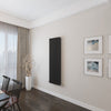 Traditional Cast Iron Style Radiator Vertical 1500x470mm 3 Column Black