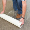Self Adhesive Carpet Floor Stairs Protector Roll Protection Cover Dust Film
