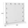 Table Desk Hollywood Mirror Dressing Vanity Mirrors with Lights Bright LED Bulbs