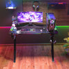 XL Large Gaming Desk Office PC Computer Desk Table RGB Lights Controller Stand