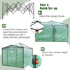 3.6x2.4M Outdoor Folding Pop-up Walk-in Gardening Greenhouse Plants Growing Tent