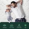 10 inch Deep 5FT King Size Mattress Medium Firm Breathable Memory Foam 150x200cm
