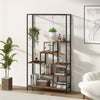 6-tier Tall Plant Stand 180cm Metal Indoor Corner Plant Shelf Display Rack