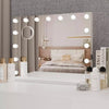 Hollywood Vanity Mirror with Lights, 58x42cm, 15 Bulbs, 3 Color Modes