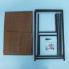 Sofa Side Coffee End Table Bedside Living Room Bedroom Storage Rack Assembly DIY