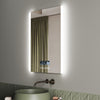 LED Bathroom Mirror with Bluetooth Shaver Socket Demister Dimmable Light 600x800