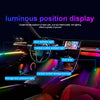 18 in 1 Full RGB LED Bead Symphony Dream Car Interior Ambient Lighting Kit APP