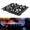 Portable Caravan Kitchen Camper Van 4 Burner Gas Hob LPG Stove Camping Cooker