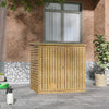 Large Wooden Double Wheelie Bin Store for 2 Bins Outdoor Garden Sheds Enclosure