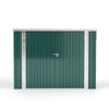 6.4 x 6.7ft Garden Waterproof Anti-UV Storage Pent Bike Shed Steel Lockable Door