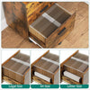 Mobile File Cabinet 3 Drawers Rolling Filing Cabinets Wood or Home & Office