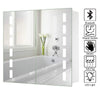 LED Bathroom Mirror Cabinet With Shaver Socket Storage/Demister/Sensor Switch