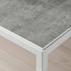 Table 75x60x50cm Coffee Table with Reversible White Top Living Room
