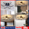 Aluminum LED Ceiling Lamp Ring Light Chandelier Lights Fixture Living Bedroom