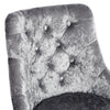 Crushed Velvet Bar Stools Gas Lift Breakfast Barstool Swivel Chairs Kitchen Pub