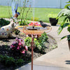 Garden Bird Bath Sunflower Bird Feeder Water Bath SPA Table Feeding Station Yard