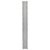 Garden Fence Posts 10 pcs Silver 180 cm Galvanised Steel