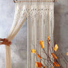 100x200 Macrame Window Door Curtain Boho Cotton Woven Wall Hanging Wedding Decor