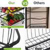 2/3/4/6 Tier Fruit Trolly Basket Rack Kitchen Storage Vegetable cart With Wheels